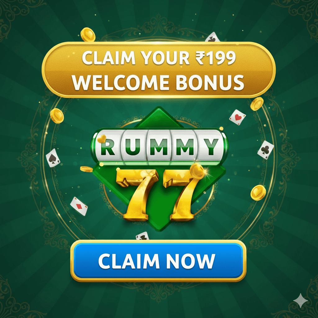 WELCOME BONUS RUMBLE RUMMY Game