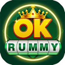 ok rummy game app logo