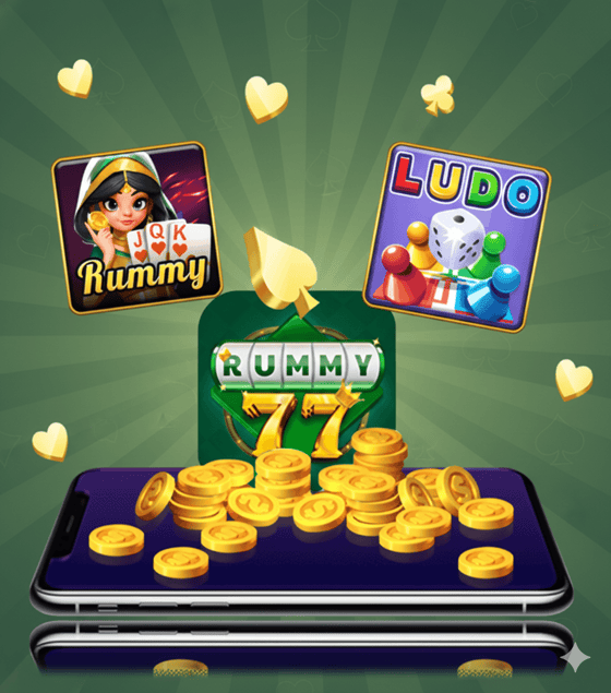 rummy 77 game banner